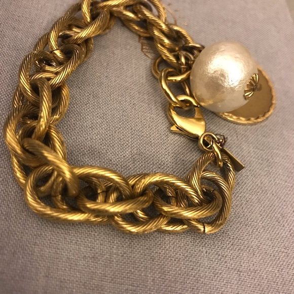 John Wind Jewelry John Wind Initial Bracelet With Pearl Poshmark